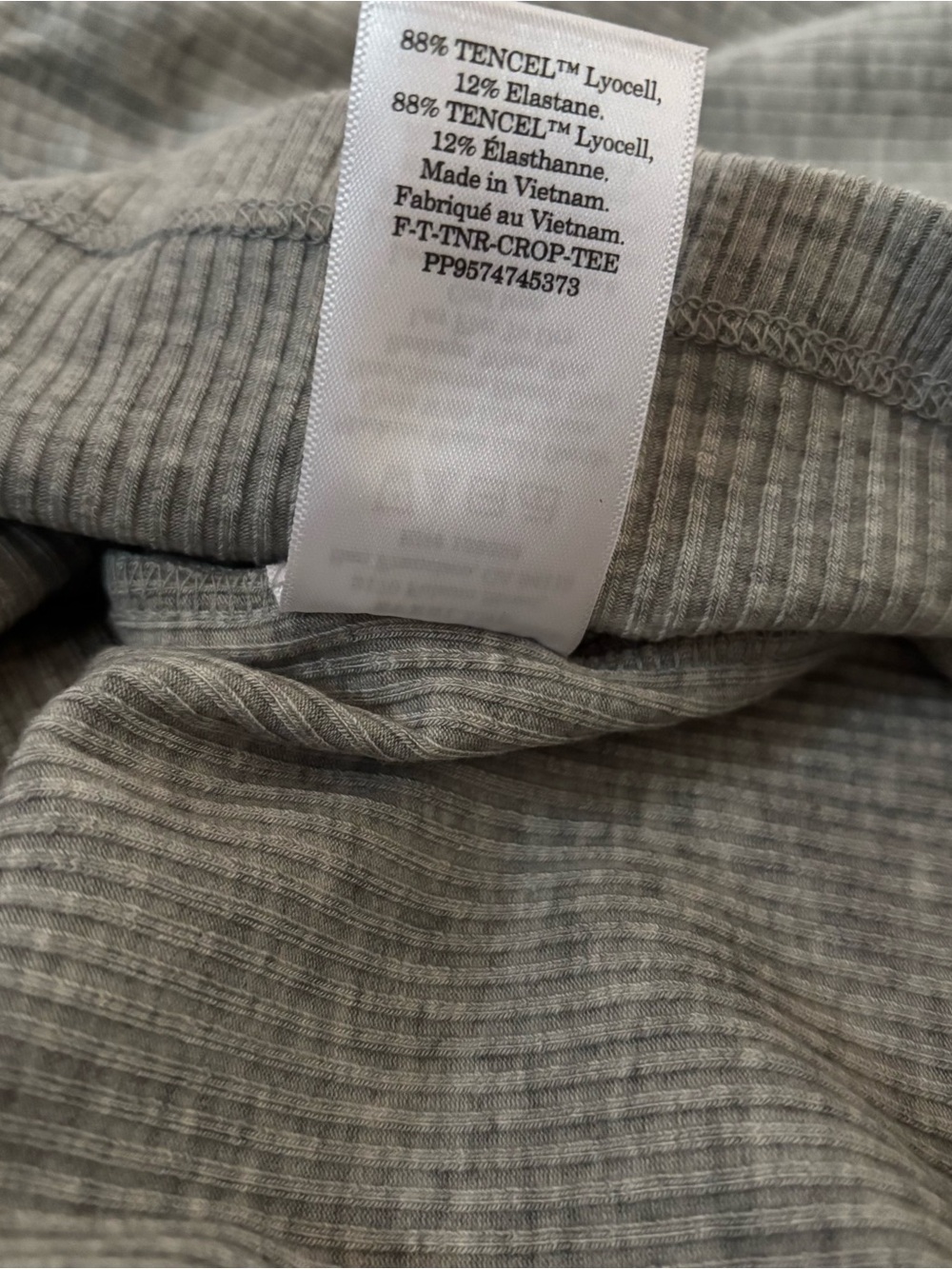 Everlane Ribbed Top size M - Picture 3 of 6